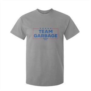 Team Garbage Trump 2024 T Shirt For Kid Star Striped TS11 Sport Gray Print Your Wear