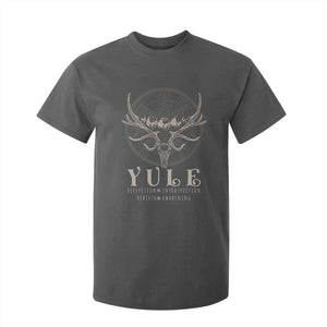 Yule Pagan T Shirt For Kid Reflection Instrospection Rebirth Awakening TS11 Dark Heather Print Your Wear