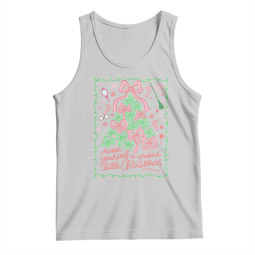 Have Yourself A Wicked Little Christmas Tank Top Funny Xmas Wizard Princess TS11 Ash Print Your Wear