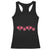 Funny Valentine's Day Xoxo Pink Pickleball Racerback Tank Top TS11 Black Print Your Wear