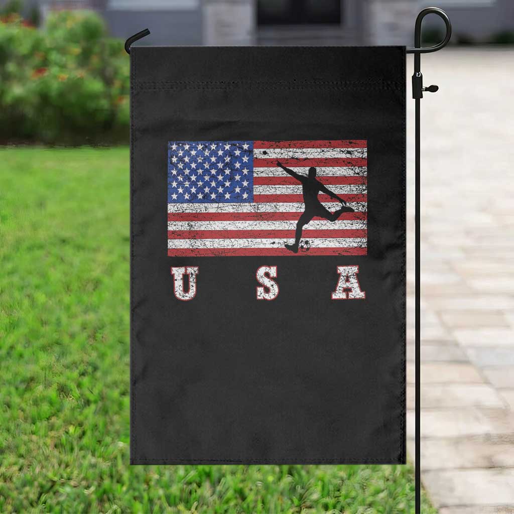 Patriotic Soccer Garden Flag USA American Flag Team TS11 Print Your Wear