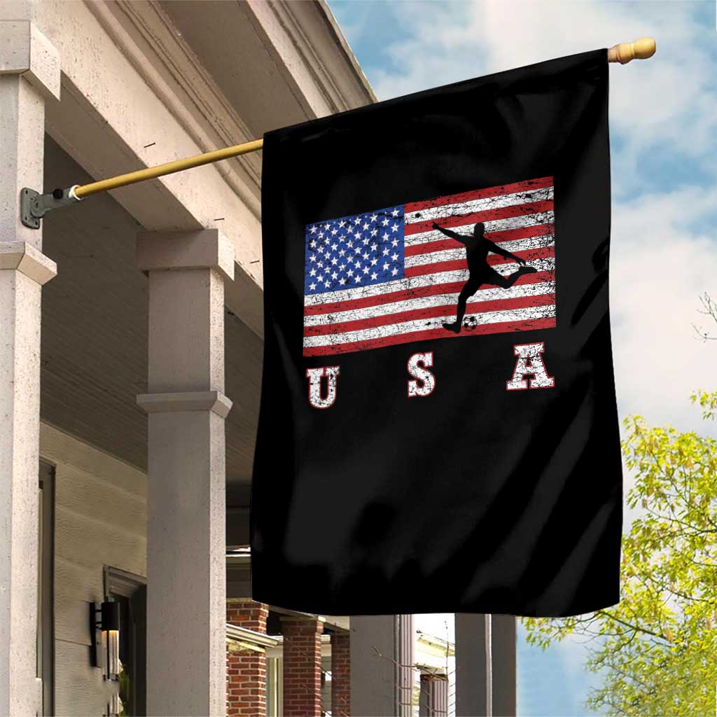 Patriotic Soccer Garden Flag USA American Flag Team TS11 Print Your Wear