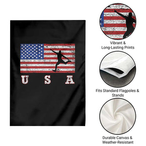 Patriotic Soccer Garden Flag USA American Flag Team TS11 Print Your Wear