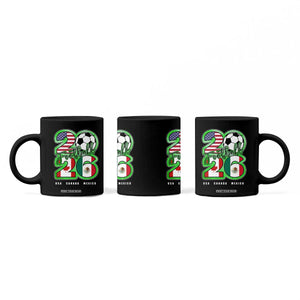Soccer Football Lover Coffee Mug USA Canada Mexico Pride 26 TS11 Print Your Wear