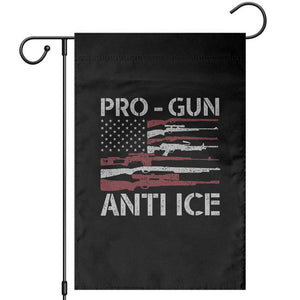 Pro Gun Anti Ice Garden Flag Vintage American Flag 2nd Amendment Support TS11 Black Print Your Wear