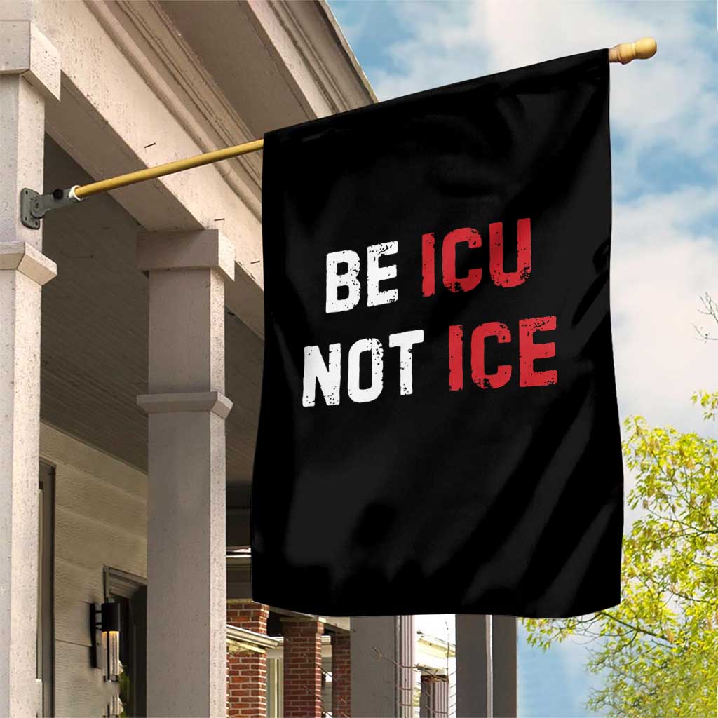 Be ICU Not ICE Garden Flag Alex Pretti Memorial Tribute Minneapolis 2026 TS11 Print Your Wear