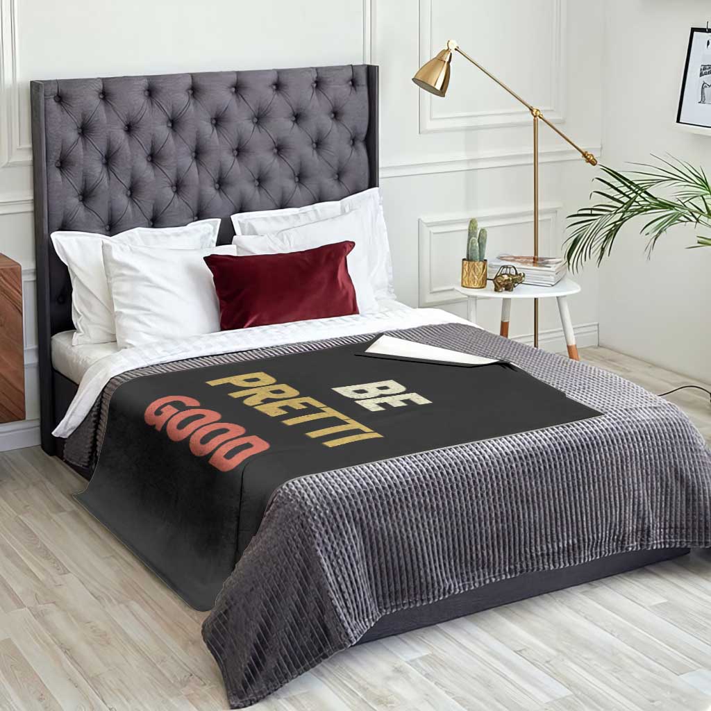 Be Pretti Good Throw Blanket Minneapolis 2026 Memorial Tribute TS11 Print Your Wear