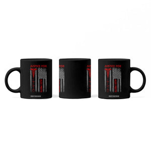 Justice For Alex Pretti Coffee Mug Minneapolis Tribute 2026 ICU Nurse American Flag TS11 Print Your Wear