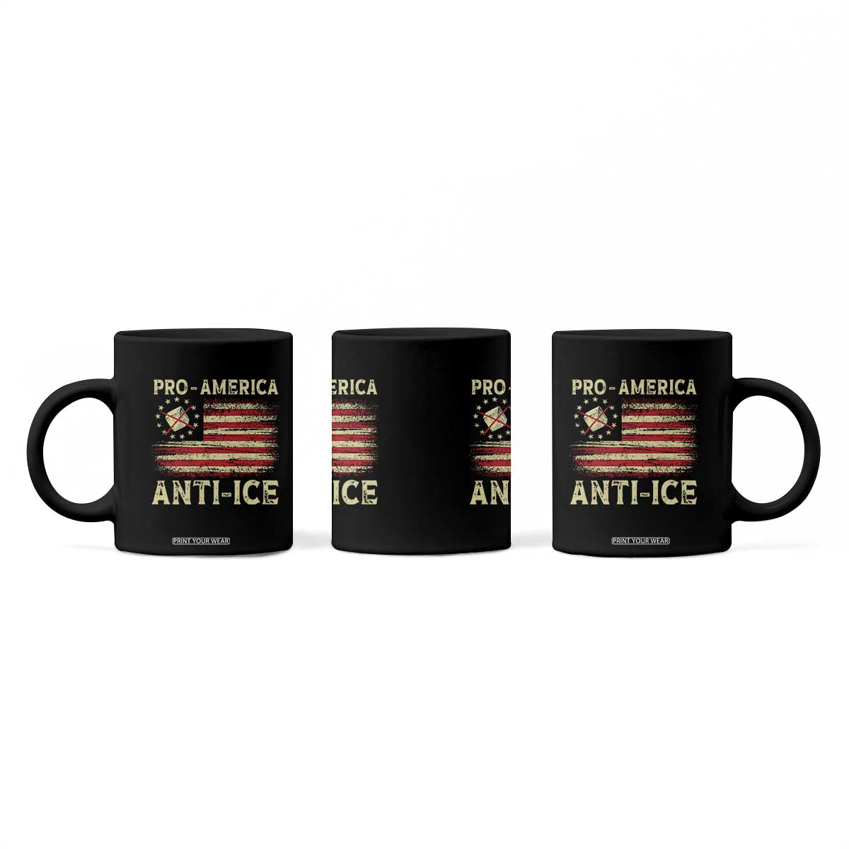 Pro American Anti Ice Coffee Mug Resist Protest Support Immigrants Refugee TS11 Print Your Wear