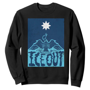 Ice Out Minnesota Loon Sweatshirt MN State Protest TS11 Black Print Your Wear