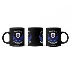 I Stand With Minnesota Coffee Mug Rebel Common Loon Minnesota Protest TS11 Print Your Wear