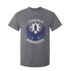 I Stand With Minnesota T Shirt For Kid Rebel Common Loon Minnesota Protest TS11 Charcoal Print Your Wear