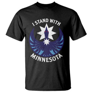 I Stand With Minnesota T Shirt - Rebel Common Loon Minnesota Protest Solidarity Tee TS11 Black Print Your Wear
