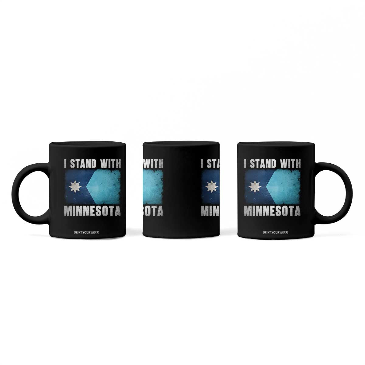 I Stand With Minnesota Coffee Mug MN State Support Political Protest TS11 Print Your Wear