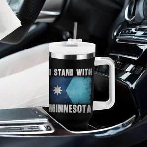 I Stand With Minnesota Tumbler With Handle MN State Support Political Protest TS11 Print Your Wear