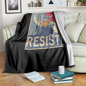 Funny Minneapolis Viking Resist Abolish Ice Protest Throw Blanket TS11 Print Your Wear