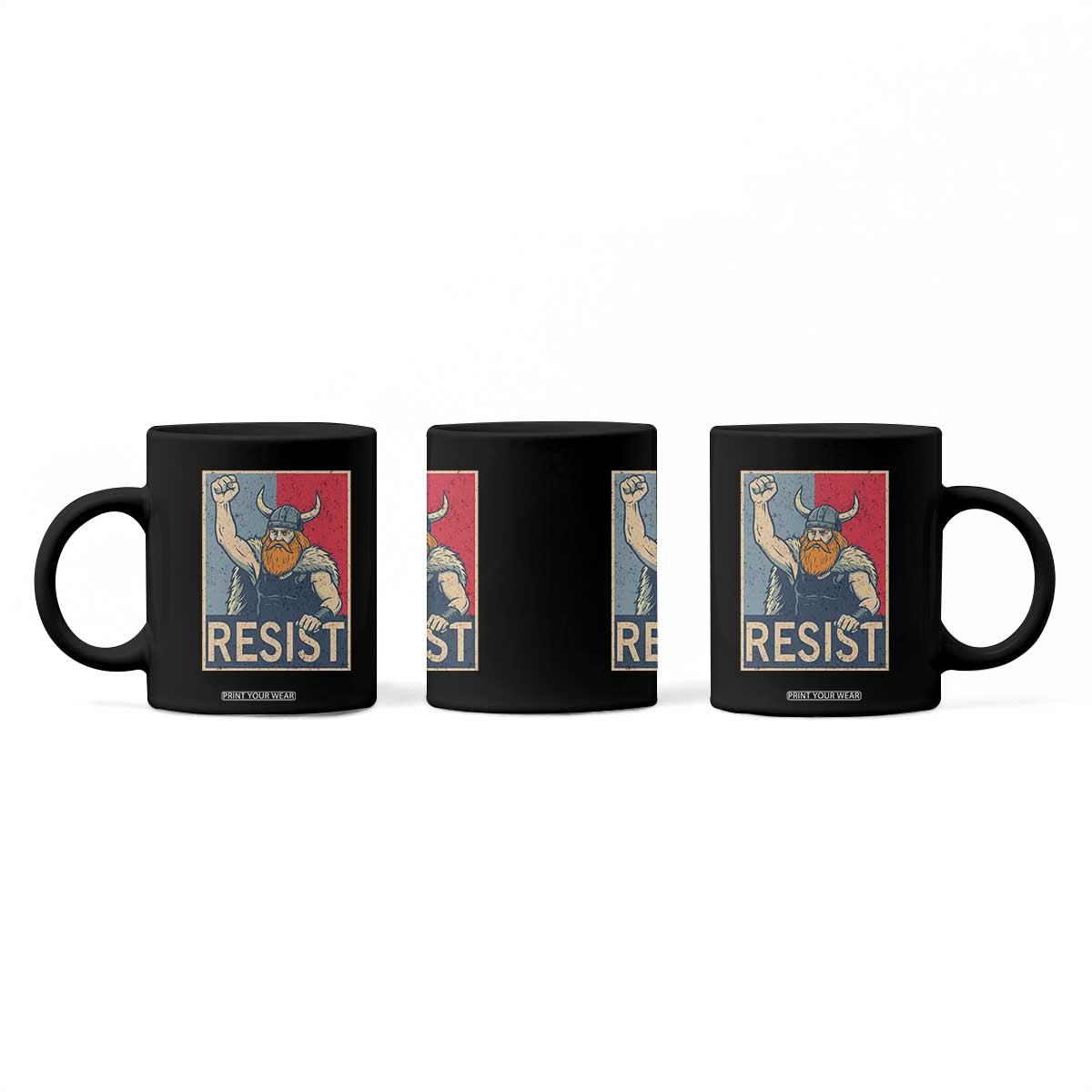 Funny Minneapolis Viking Resist Abolish Ice Protest Coffee Mug TS11 Print Your Wear