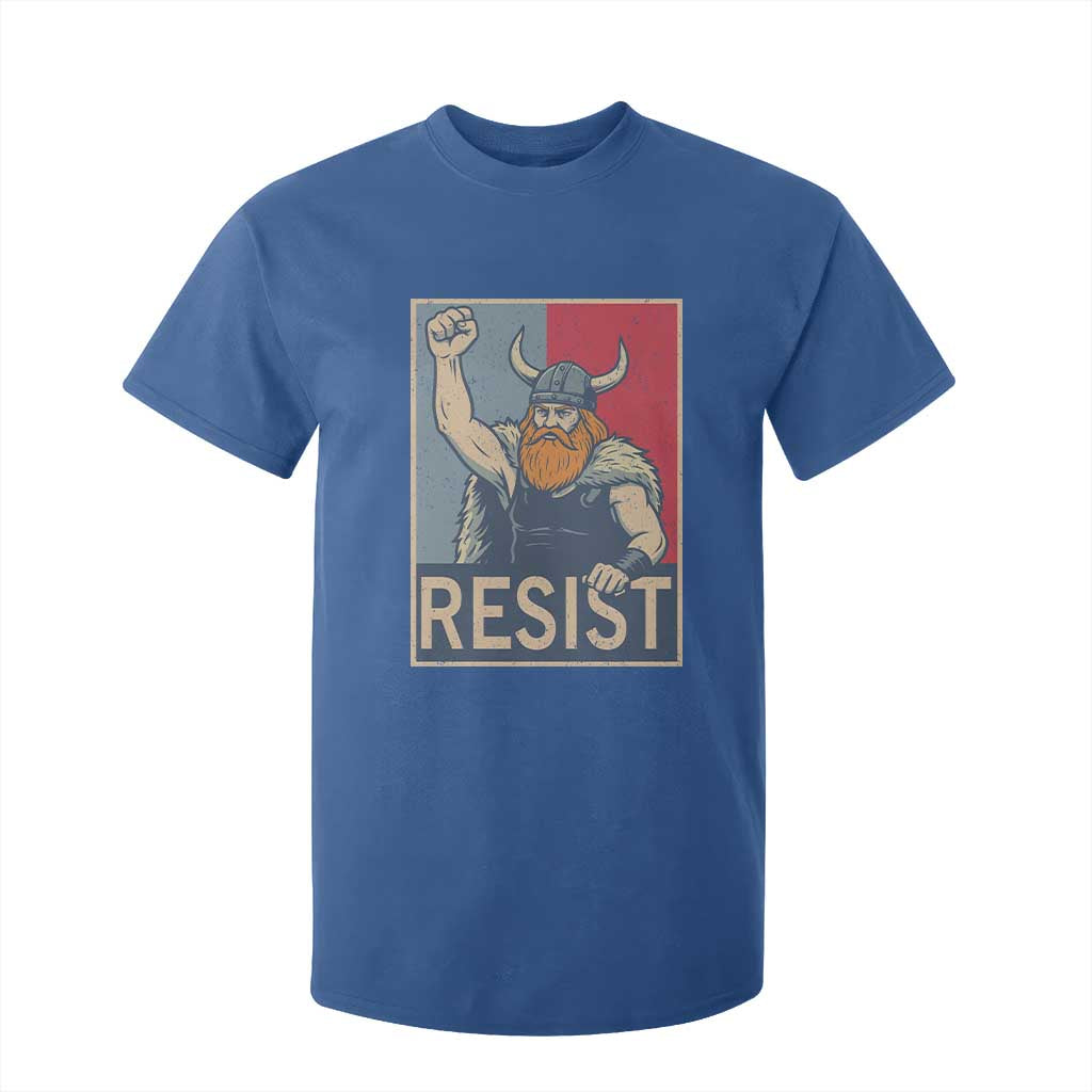 Funny Minneapolis Viking Resist Abolish Ice Protest T Shirt For Kid TS11 Royal Blue Print Your Wear