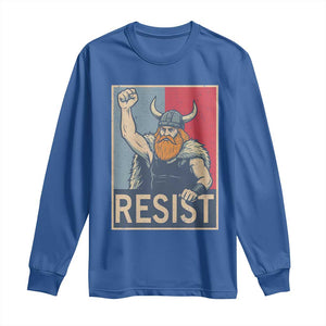 Funny Minneapolis Viking Resist Abolish Ice Protest Long Sleeve Shirt TS11 Royal Blue Print Your Wear