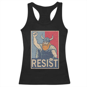 Funny Minneapolis Viking Resist Abolish Ice Protest Racerback Tank Top TS11 Black Print Your Wear