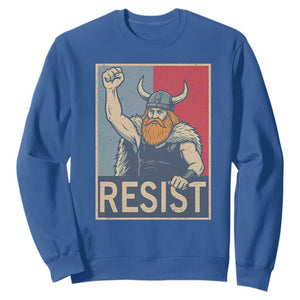 Funny Minneapolis Viking Resist Abolish Ice Protest Sweatshirt TS11 Royal Blue Print Your Wear