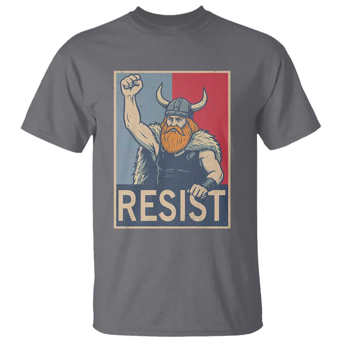 Funny Minneapolis Viking Resist Abolish Ice Protest T Shirt TS11 Charcoal Print Your Wear