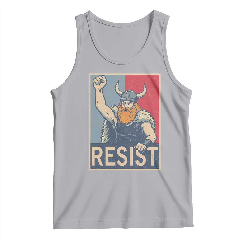 Funny Minneapolis Viking Resist Abolish Ice Protest Tank Top TS11 Athletic Heather Print Your Wear