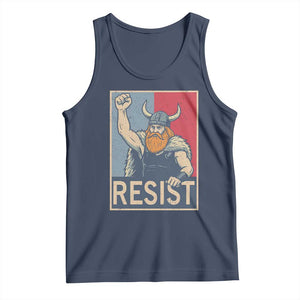 Funny Minneapolis Viking Resist Abolish Ice Protest Tank Top TS11 Navy Print Your Wear