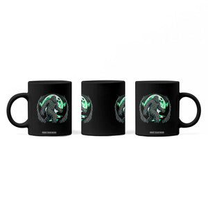 Funny St Patricks Day Bigfoot Celtic Knot Irish Sasquatch Coffee Mug TS11 Print Your Wear