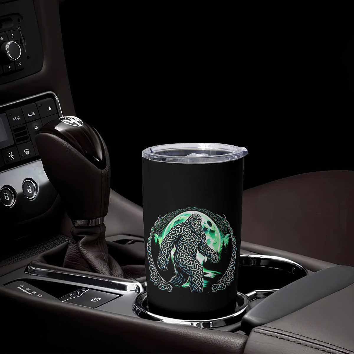 Funny St Patricks Day Bigfoot Celtic Knot Irish Sasquatch Tumbler Cup TS11 Print Your Wear