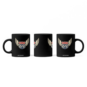 Vintage Route 69 Highway Road Trip Sign Coffee Mug TS11 Print Your Wear