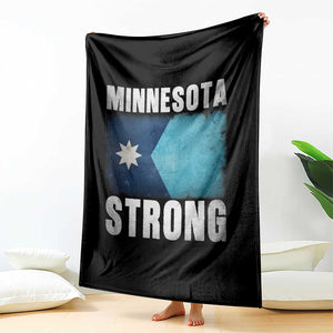 Minnesota Strong Throw Blanket MN State Pride Community Resistance TS11 Print Your Wear