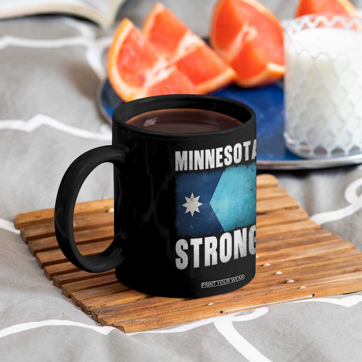 Minnesota Strong Coffee Mug MN State Pride Community Resistance TS11 Print Your Wear