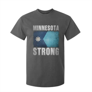 Minnesota Strong T Shirt For Kid MN State Pride Community Resistance TS11 Dark Heather Print Your Wear
