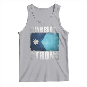 Minnesota Strong Tank Top MN State Pride Community Resistance TS11 Athletic Heather Print Your Wear