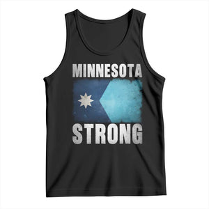 Minnesota Strong Tank Top MN State Pride Community Resistance TS11 Black Print Your Wear