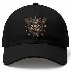250th Anniversary USA Bald Eagle Baseball Cap 250 Years 4th of July 1776 2026 TS11 Print Your Wear