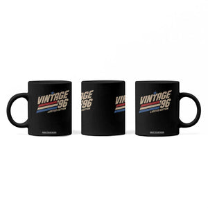 30th Birthday Coffee Mug Vintage 1996 30 Years Old Birthday USA Stripes TS11 Print Your Wear