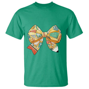 Funny Back To School T Shirt Cute Coquettes School Supplies Bow First Day TS11 Irish Green Print Your Wear