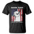 Funny Llama T Shirt Hawk Tuah Spit On That Thang American Flag TS11 Black Print Your Wear