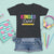 Kinder Crew T Shirt For Kid Kindergarten Back To School TS11 Black Print Your Wear