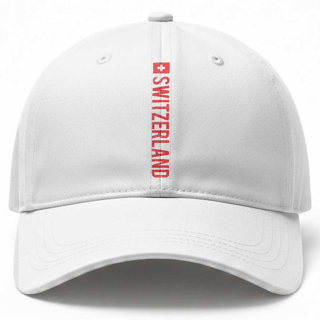 Switzerland Heritage Vintage Swiss Flag Schweiz Baseball Cap TS11 Print Your Wear