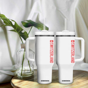 Switzerland Heritage Vintage Swiss Flag Schweiz Tumbler With Handle TS11 Print Your Wear