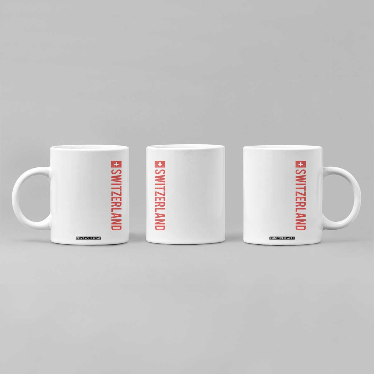 Switzerland Heritage Vintage Swiss Flag Schweiz Coffee Mug TS11 Print Your Wear