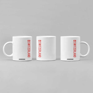 Switzerland Heritage Vintage Swiss Flag Schweiz Coffee Mug TS11 Print Your Wear
