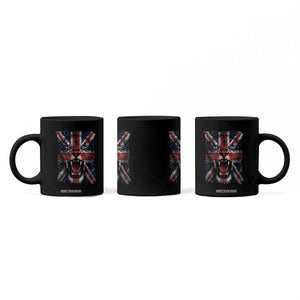 Union Jack Flag Lion Face UK British Great Britain Coffee Mug TS11 Print Your Wear