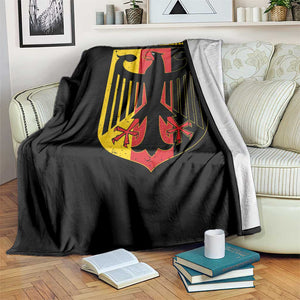 Deutschland German Pride Throw Blanket Bundesadler Coat of Arms TS11 Print Your Wear