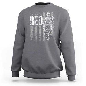 RED Friday Sweatshirt Remember Everyone Deployed American Flag Military Patriotic Veteran TS11 Charcoal Print Your Wear