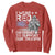 RED Fridays Sweatshirt I Wear Red On Friday To Support Our Troops Military American Flag TS11 Red Print Your Wear