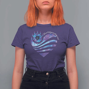 Suicide Prevention Awareness T Shirt For Women Don't Let Your Story End Heart Semicolon Sunflower TS11 Purple Print Your Wear